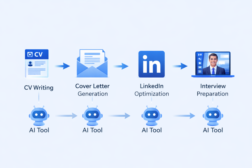 AI for job search step by step process