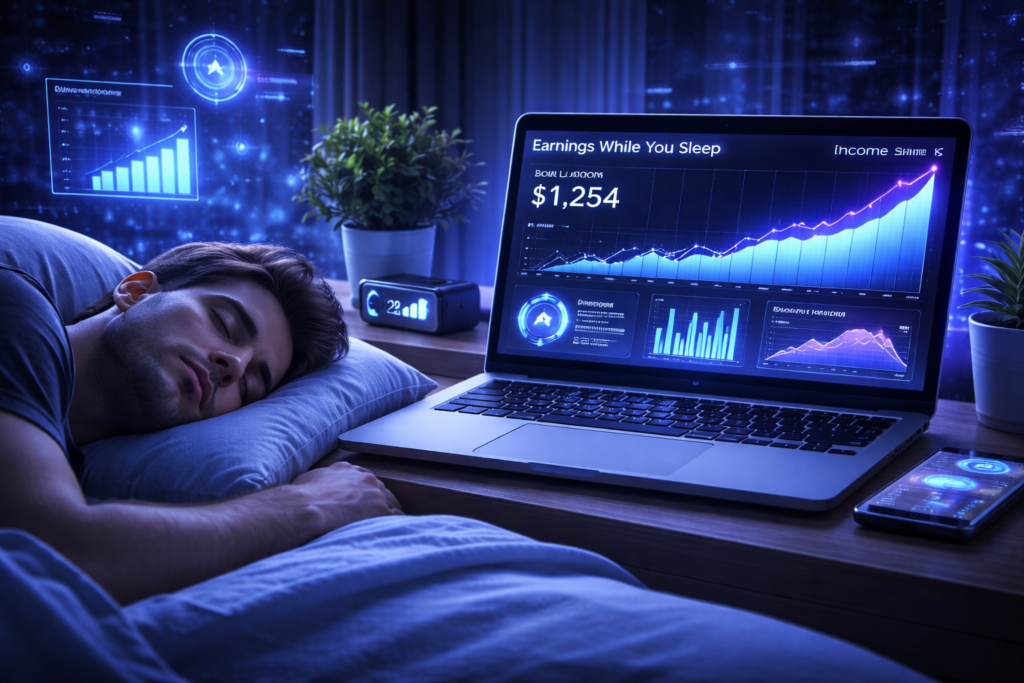 AI tools for passive income earning while sleeping