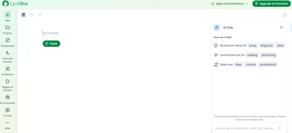 QuillBot — Best AI Rewriting Tool for Freelance Writers