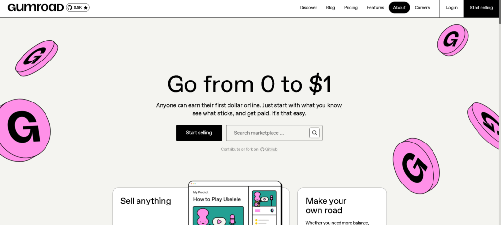 Gumroad-best-ai-tools-for-passive-income