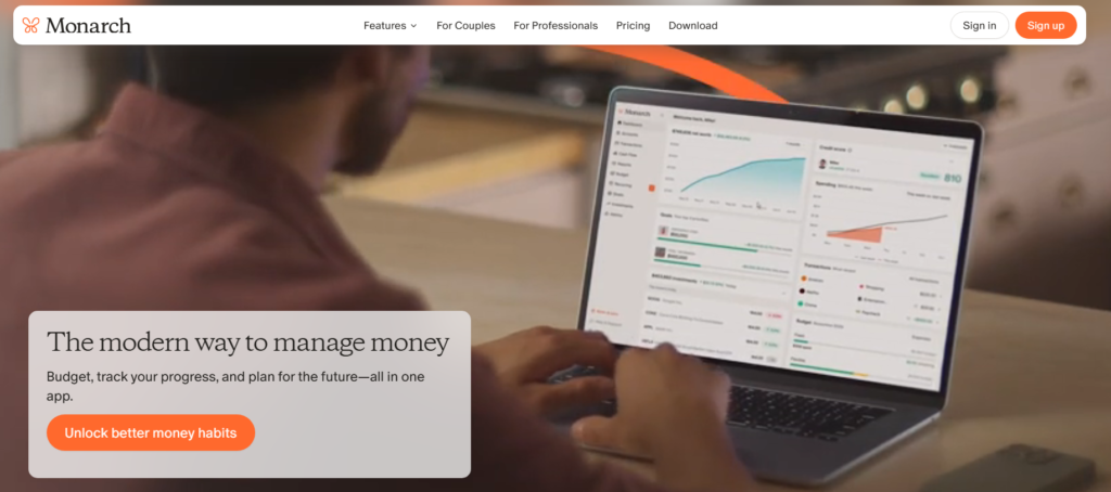 Monarch Money — Best AI Tool for Couples & Households