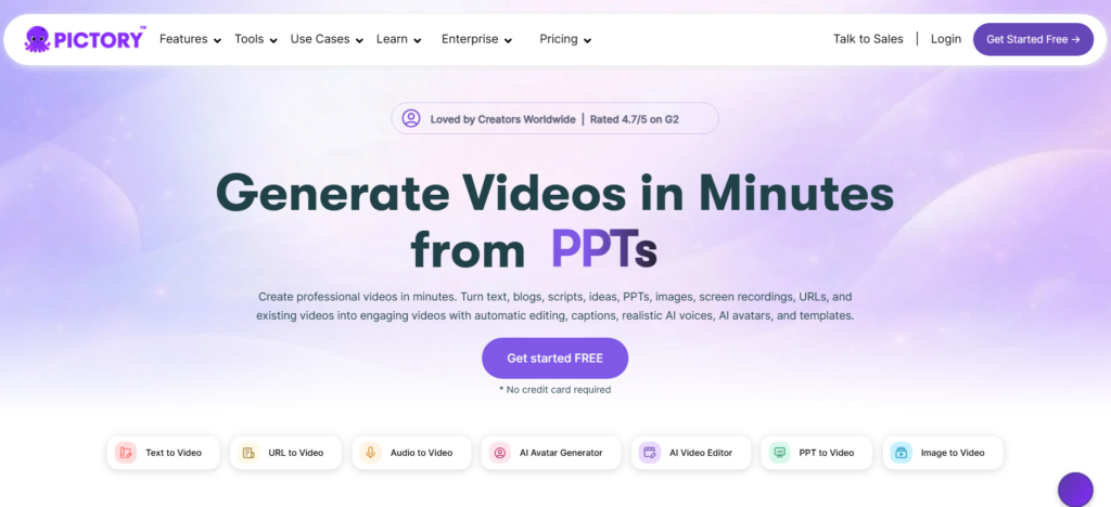 Pictory AI — Best Free AI Tool for Video Creation