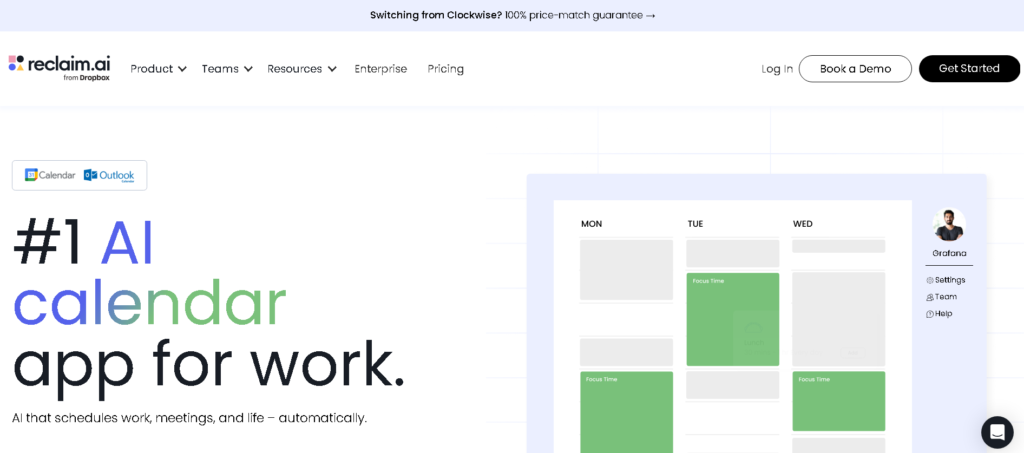 Reclaim.AI-automation-tools-save-time-2026