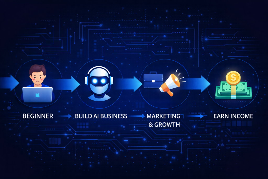 best AI business ideas overview chart