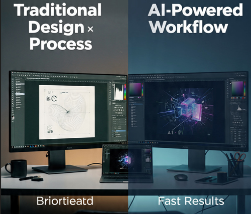 best AI tools for graphic designers interface overview
