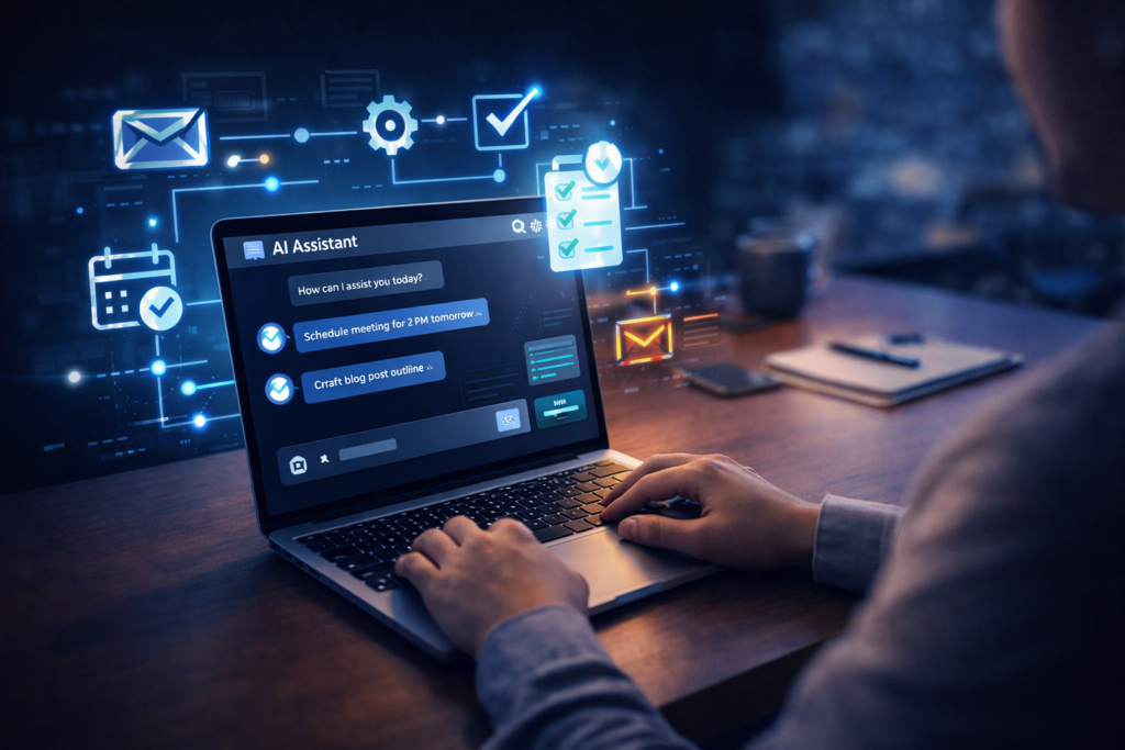 personal AI assistant helping with daily tasks and productivity