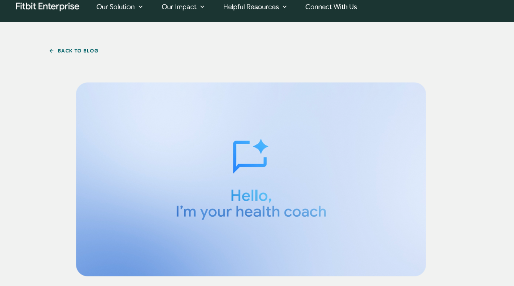 Fitbit AI-best-ai-tools-healthcare-wellness