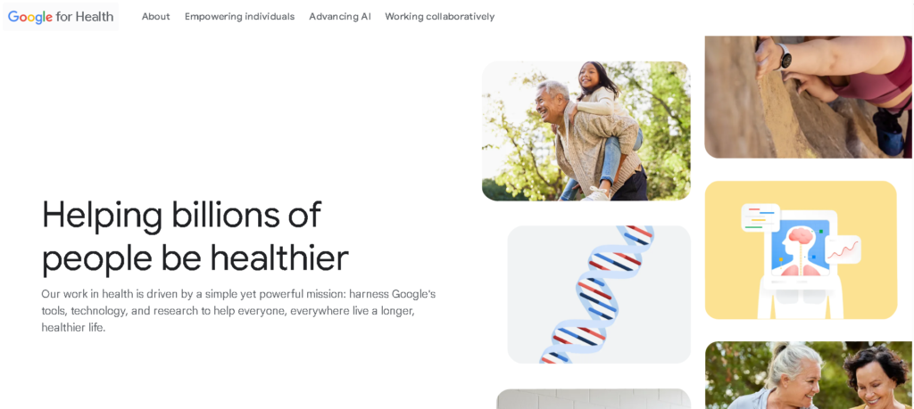 Google health.AI-best-ai-tools-healthcare-wellness