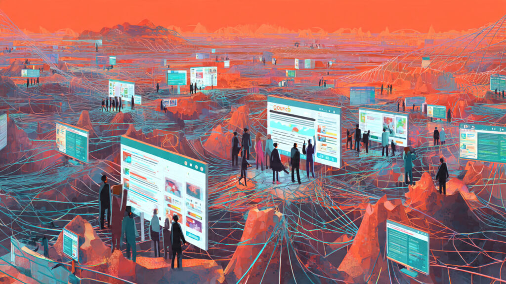 future of seo with ai search winners and losers visualization