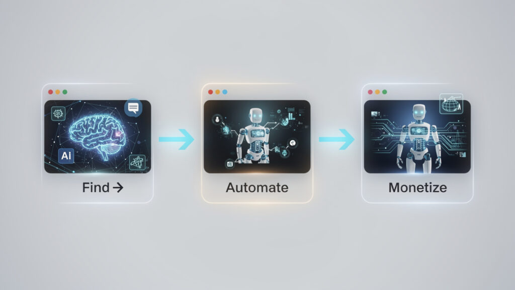 lazy ai income framework find automate monetize process