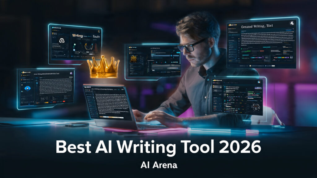Best AI Writing Tool 2026 comparison of five AI writing tools