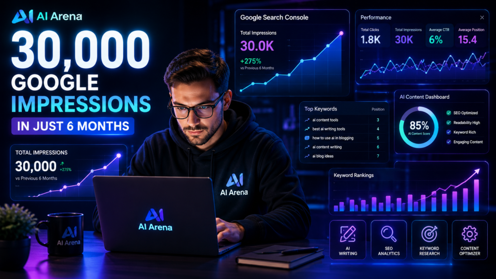 How to get google impressions blogging using AI content strategy