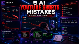 ai youtube shorts mistakes 2026 reducing views and engagement