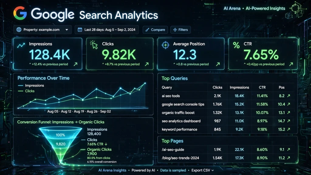 1-How to improve Google CTR using search performance data