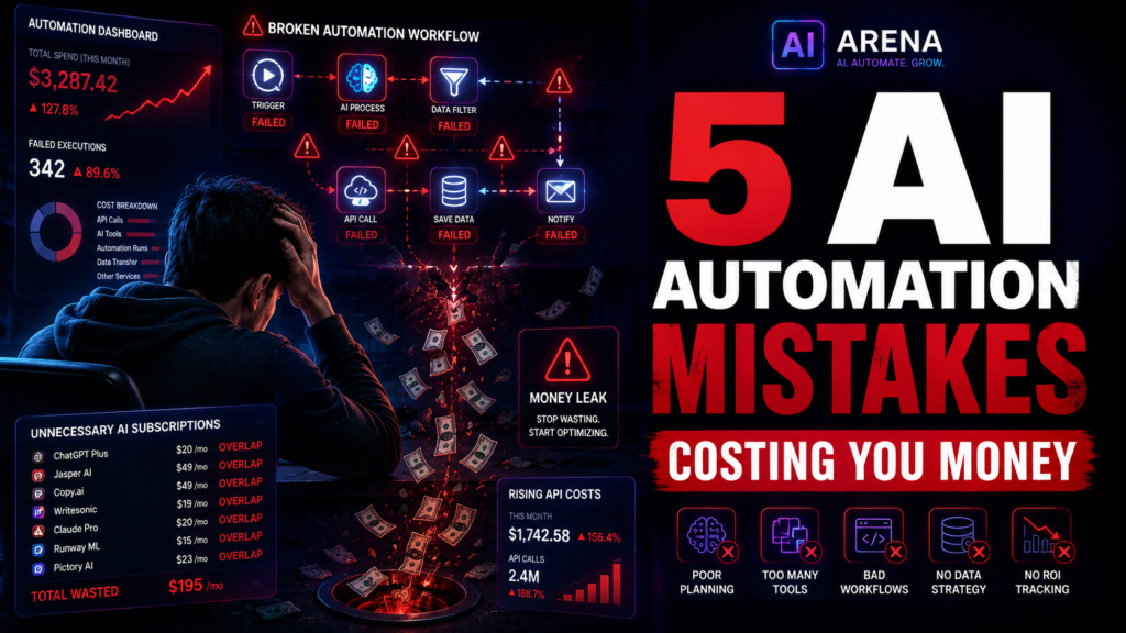 ai automation mistakes